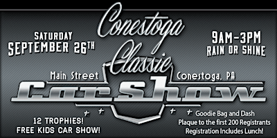 12th Annual Conestoga Car Show
