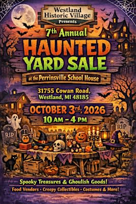 7th Annual Haunted Yard Sale