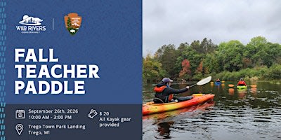 Fall Teacher Paddle