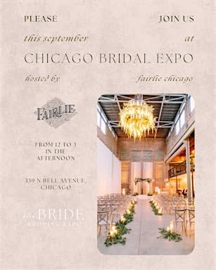 Chicago Bridal Expo