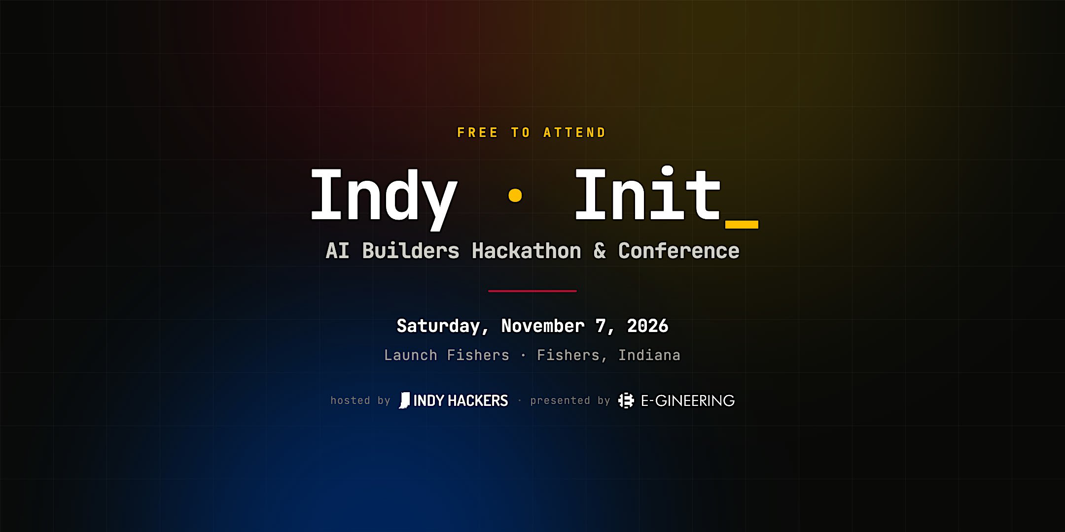 Indy Init 2026 — AI Builders Hackathon & Conference