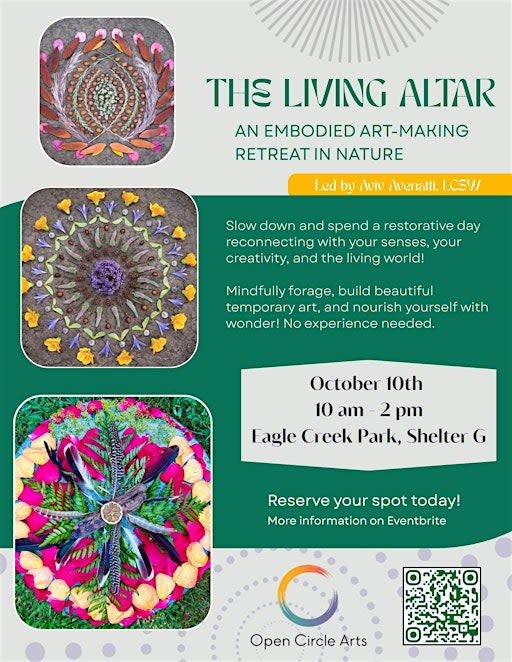 The Living Altar: An Embodied Art-Making Retreat in Nature