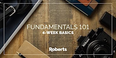 4 WEEK FUNDAMENTALS OF PHOTOGRAPHY: OCTOBER   10, 17 , 24, 31  : DOWNTOWN