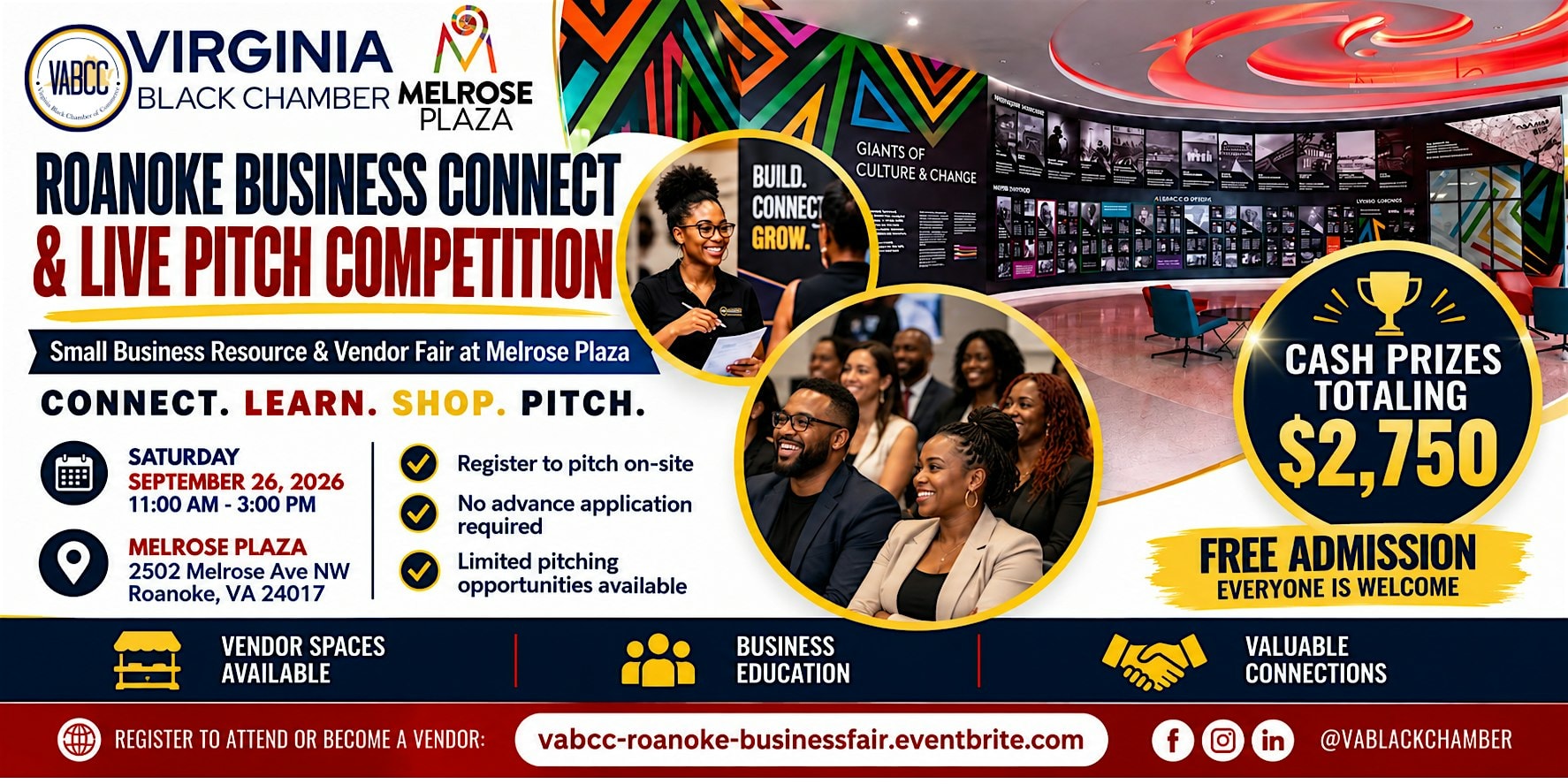 Roanoke Business Connect & Live Pitch Competition