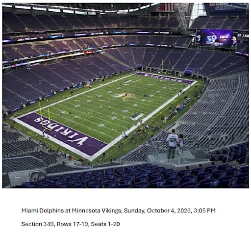 Hardrockers at the Vikings Game