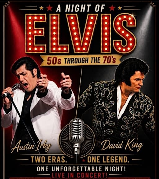A Night of Elvis: 50's through the 70's
