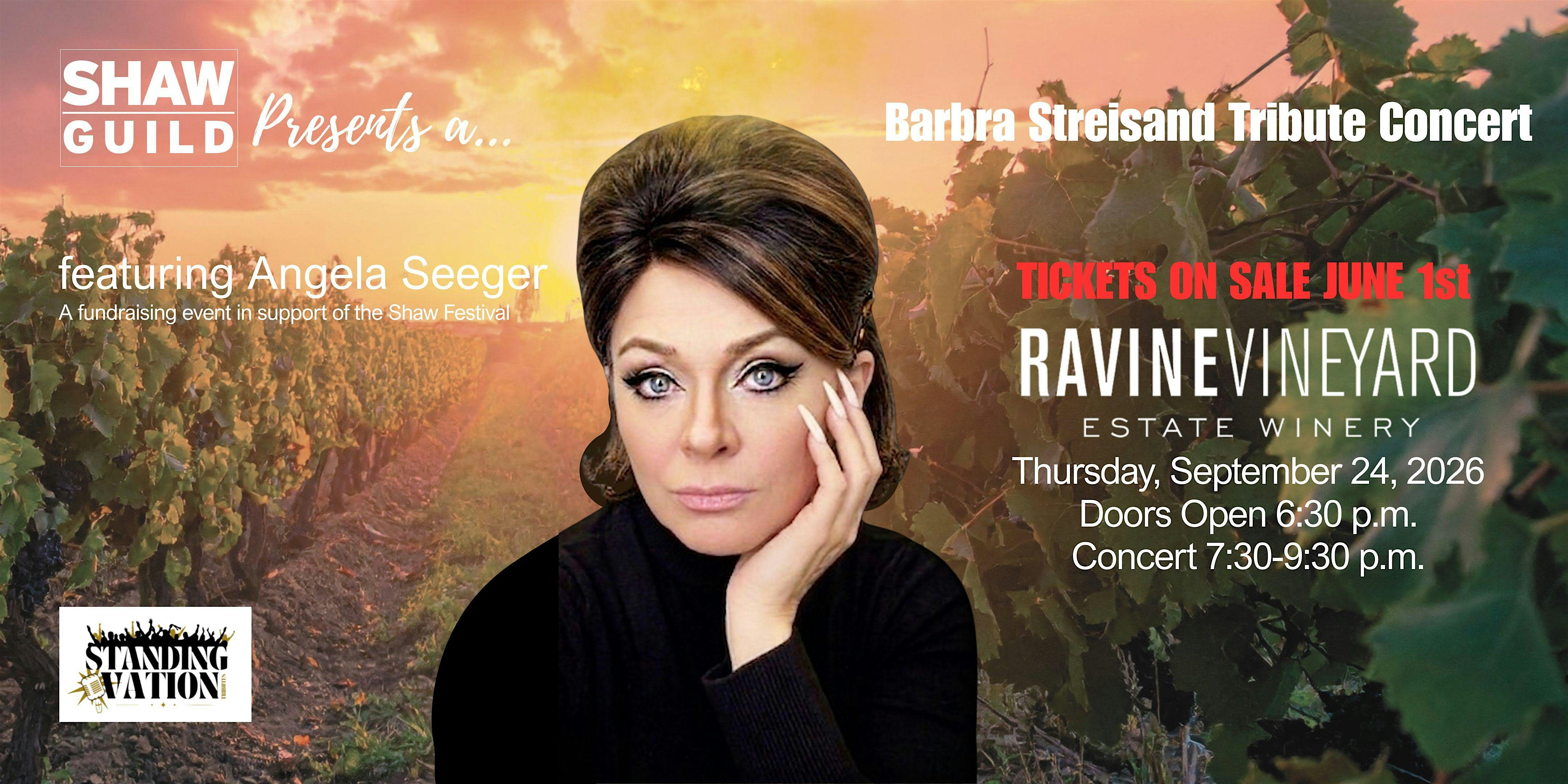 Shaw Guild Presents:  A BARBRA STREISAND TRIBUTE CONCERT