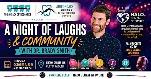 A Night of Laughs and Community w/ Dr. Brady Smith