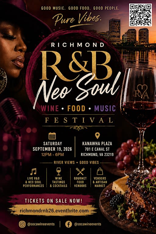 Richmond R&B Neo Soul Wine Food & Music Festival