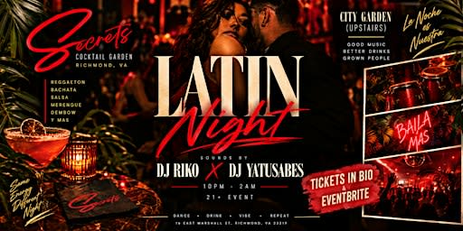 SECRET'S LATIN NIGHT!!!