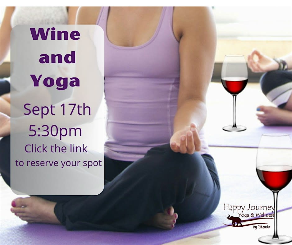 September Wine and Yoga