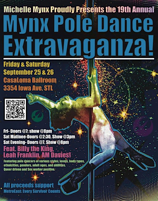 19th Annual Mynx Pole Dance Extravaganza!