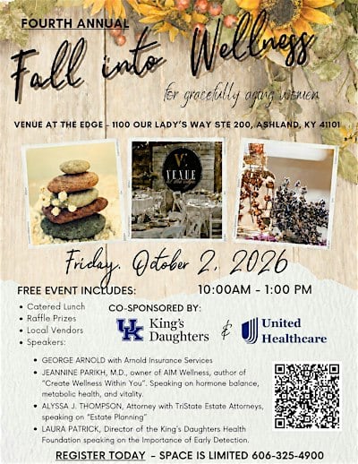 FALL INTO WELLNESS - for gracefully aging women