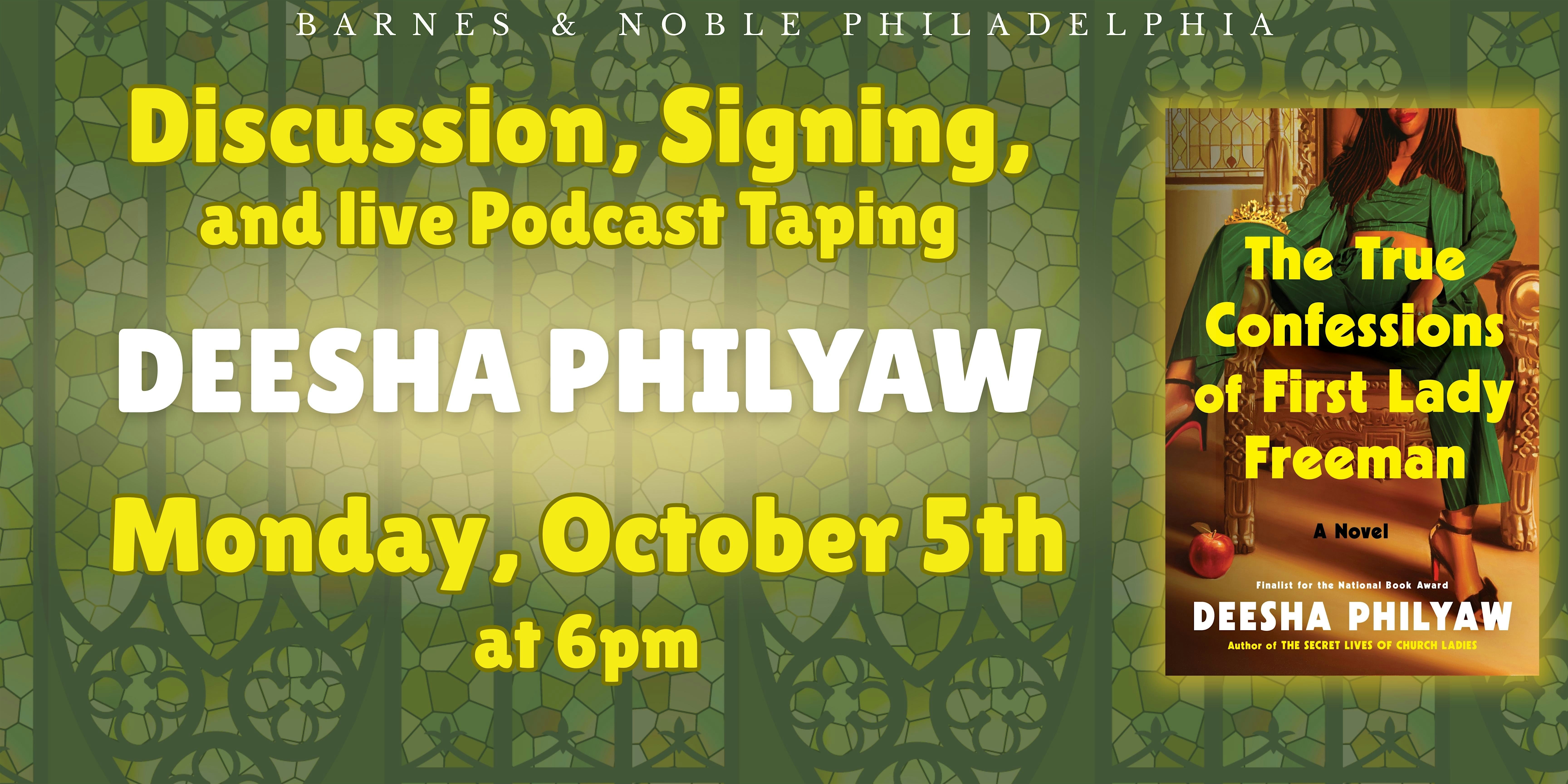 Deesha Philyaw celebrates The True Confessions of First Lady Freeman