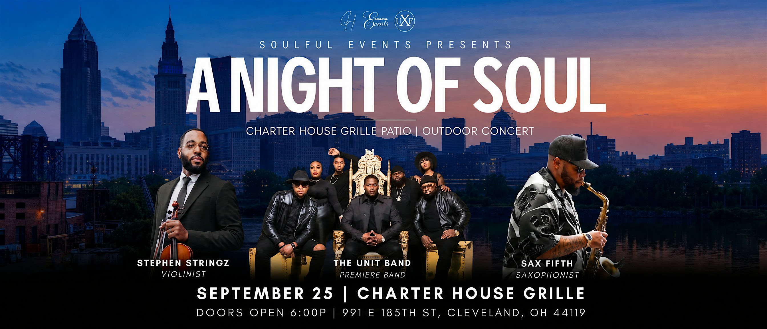 A Night of Soul: Stephen Stringz x The Unit Band x Sax Fifth