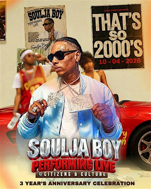SOULJA BOY LIVE — 2000s PARTY