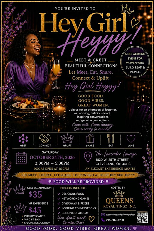 Hey Girl Heyyy! | Cleveland Women’s Meet & Greet + Networking Experience