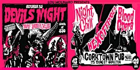 Devil's Night w. Night Chill, Hexoffender & Blood Opera - Corktown Pub