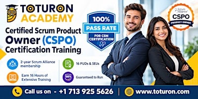 2 Days Certified Scrum Product Owner (CSPO) Training in Scranton, PA