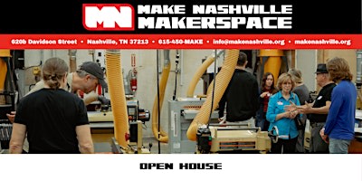 Friday Night Open House at the Makerspace! 1st Tour 6PM - Last Tour 7:30PM