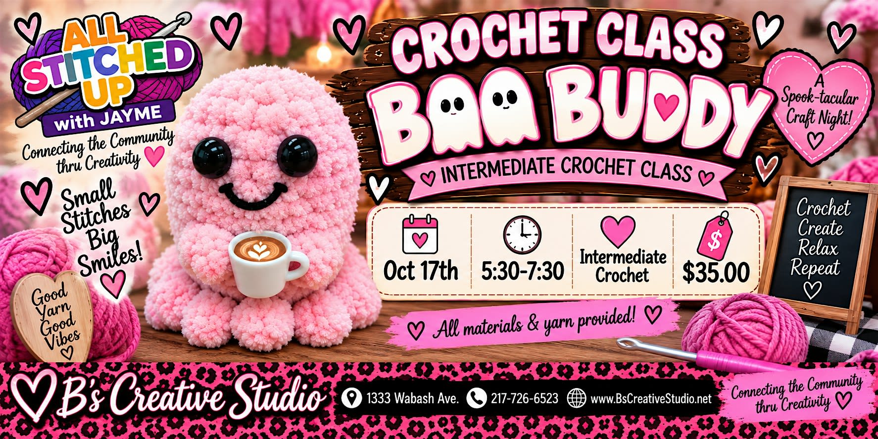 Finger Knitting BOO