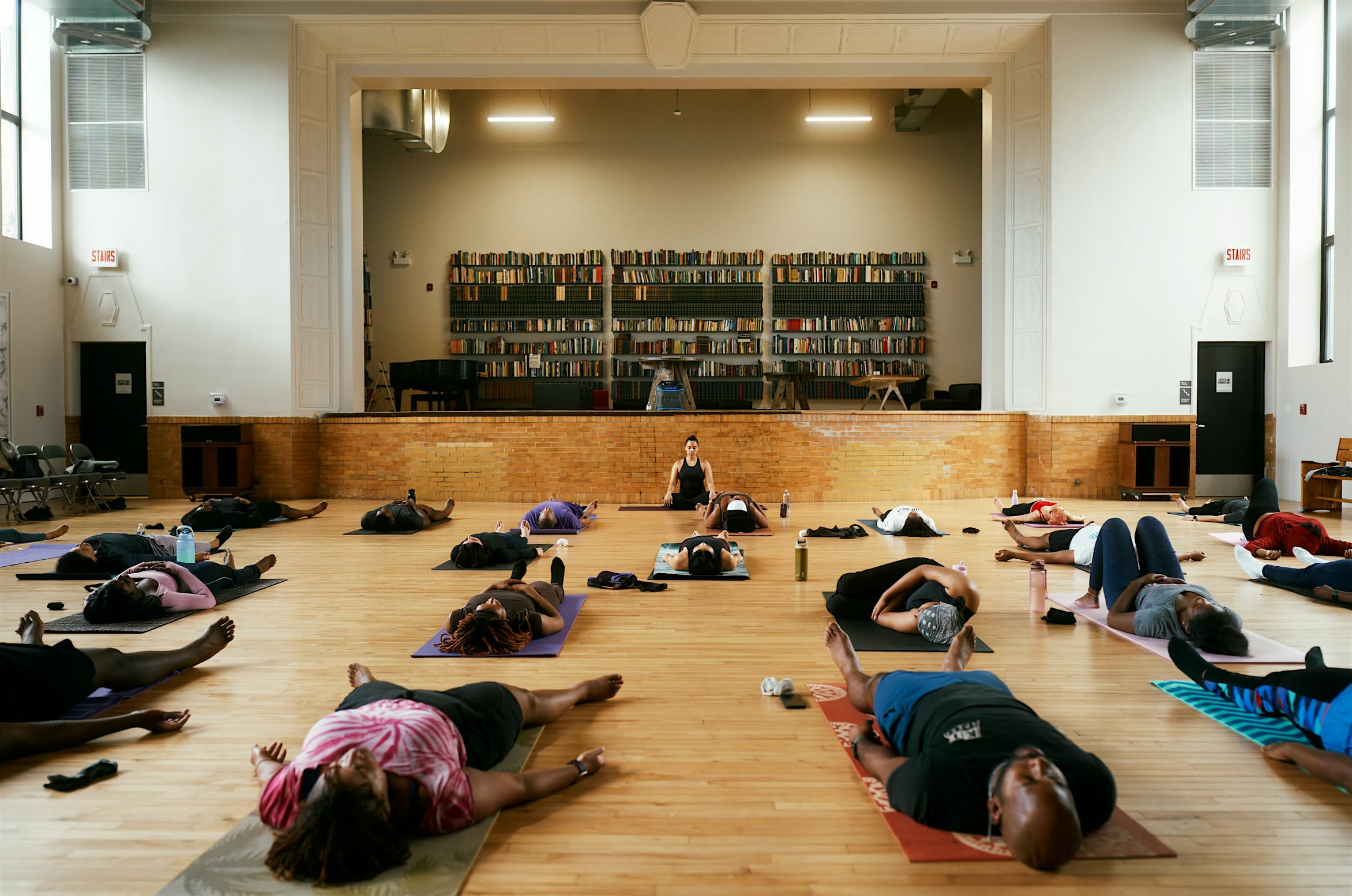Yoga with April Falcon at The Land School