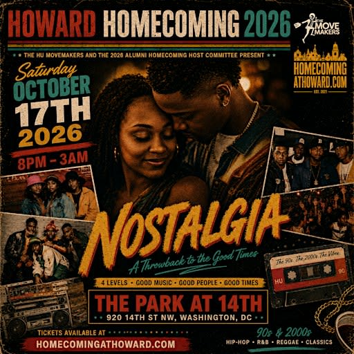 4th Annual Nostalgia Saturday Day + Night Howard vs SpelHouse Homecoming