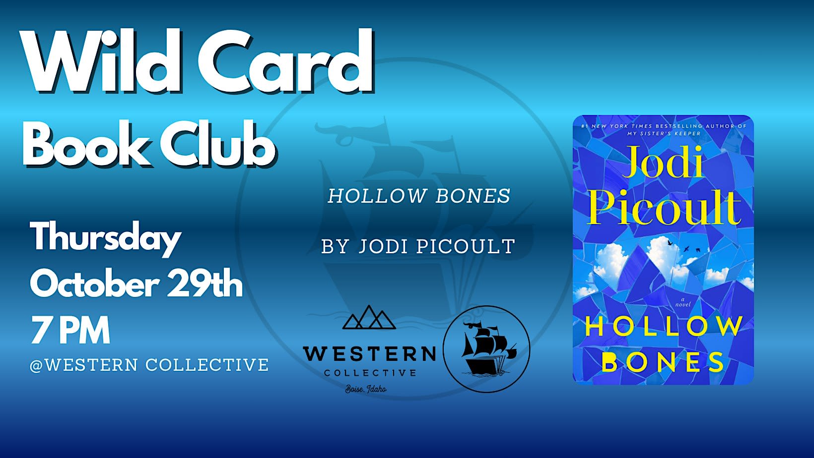 Wild Card Book Club - Hollow Bones by Jodi Picoult