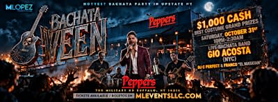 BachataWeen @ Peppers Buffalo, NY - (Halloween Party)