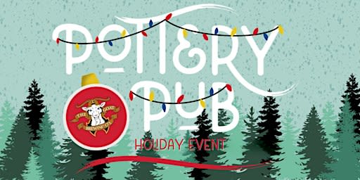 Holiday Pottery Painting at The Goat!