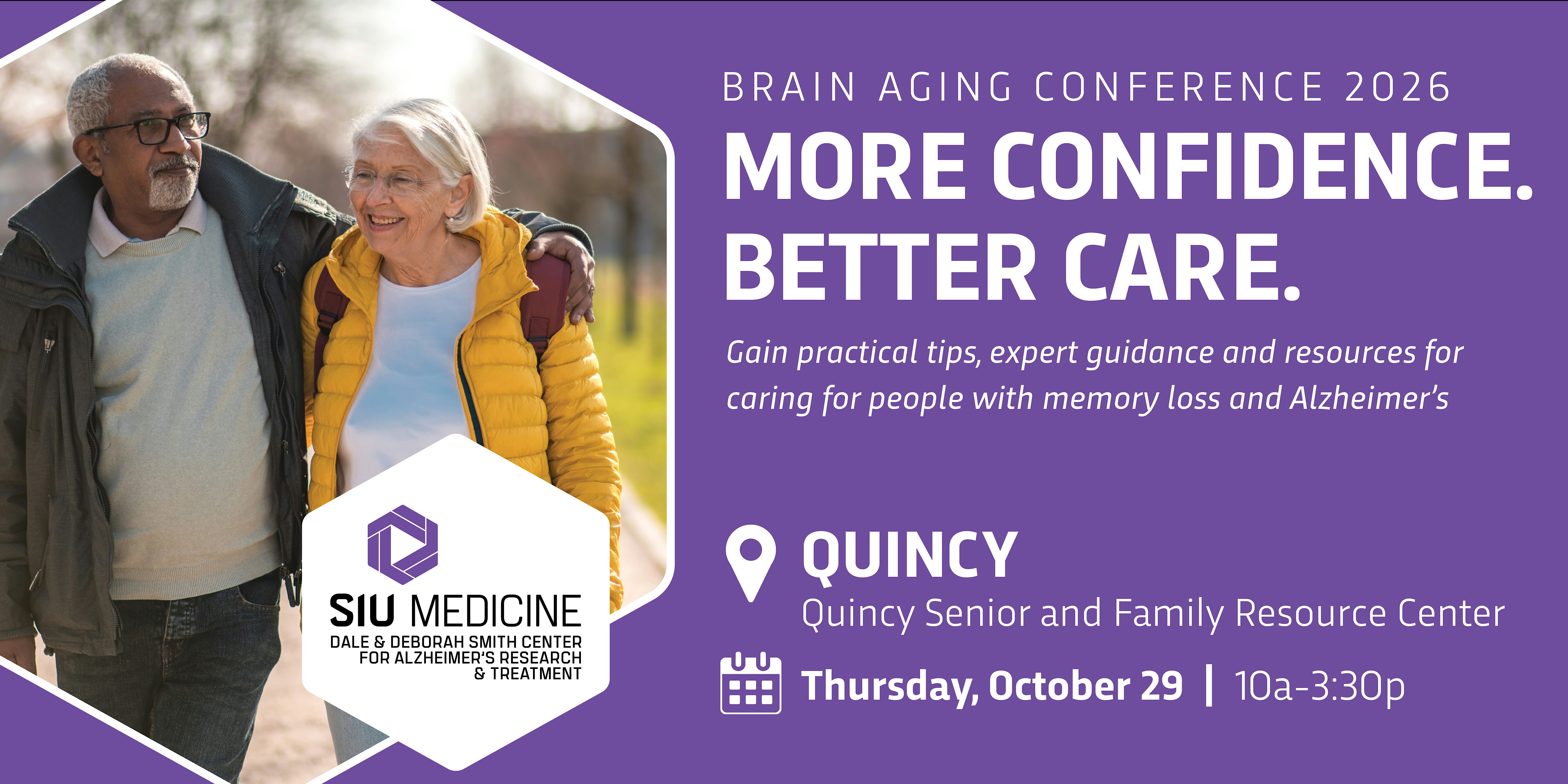 Quincy satellite site - Brain Aging Conference