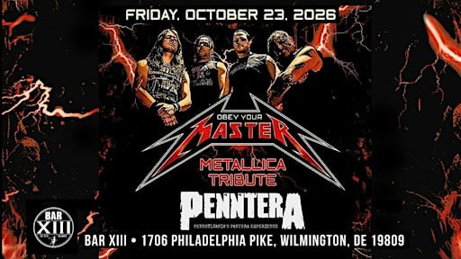 Obey your Master with Penntera @ Bar XIII