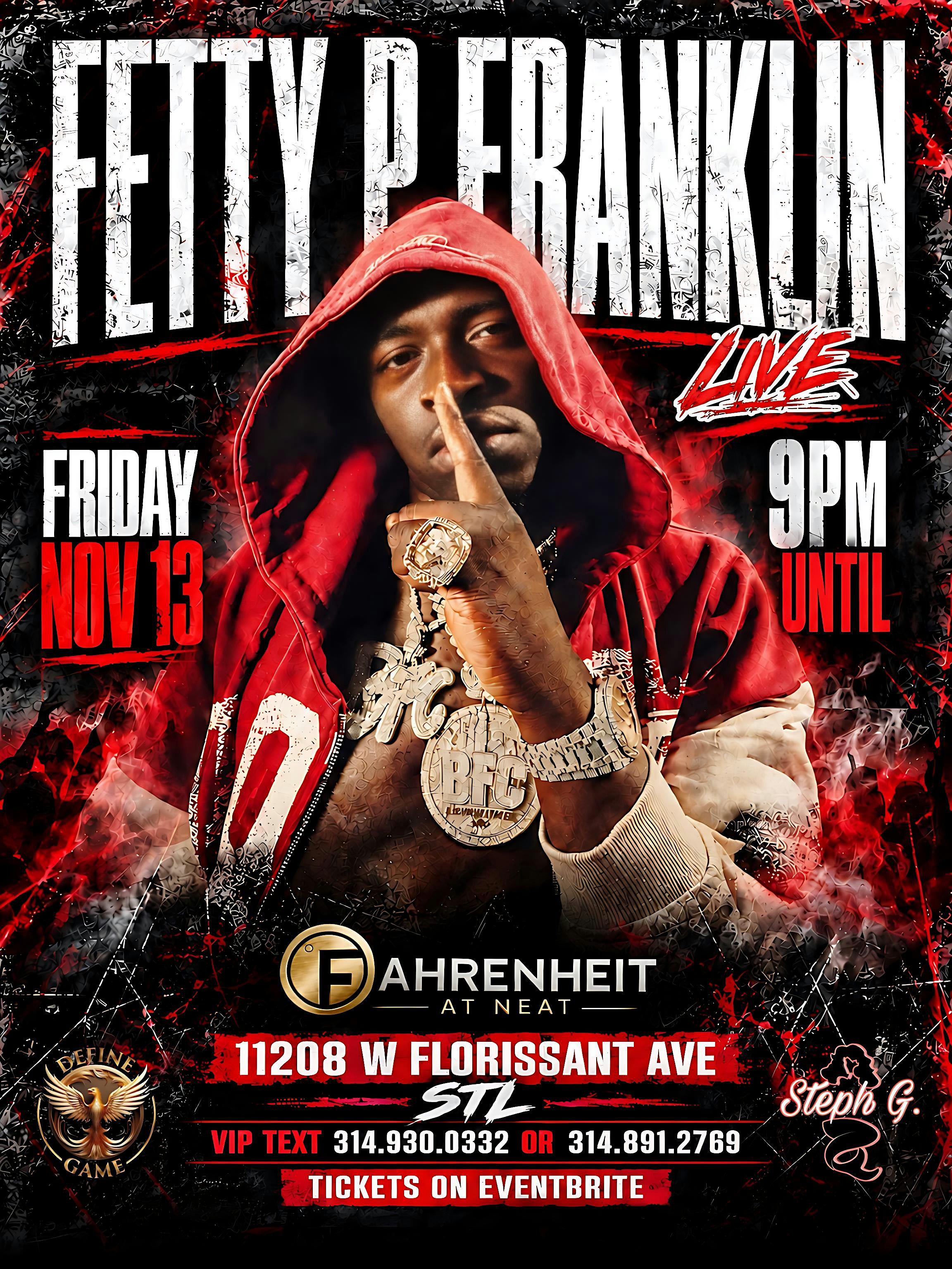 FETTY P. FRANKLIN LIVE @ NEAT