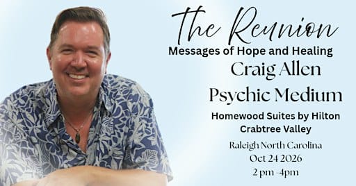 Craig Allen Psychic Medium   The Reunion Messages of Hope and Healing