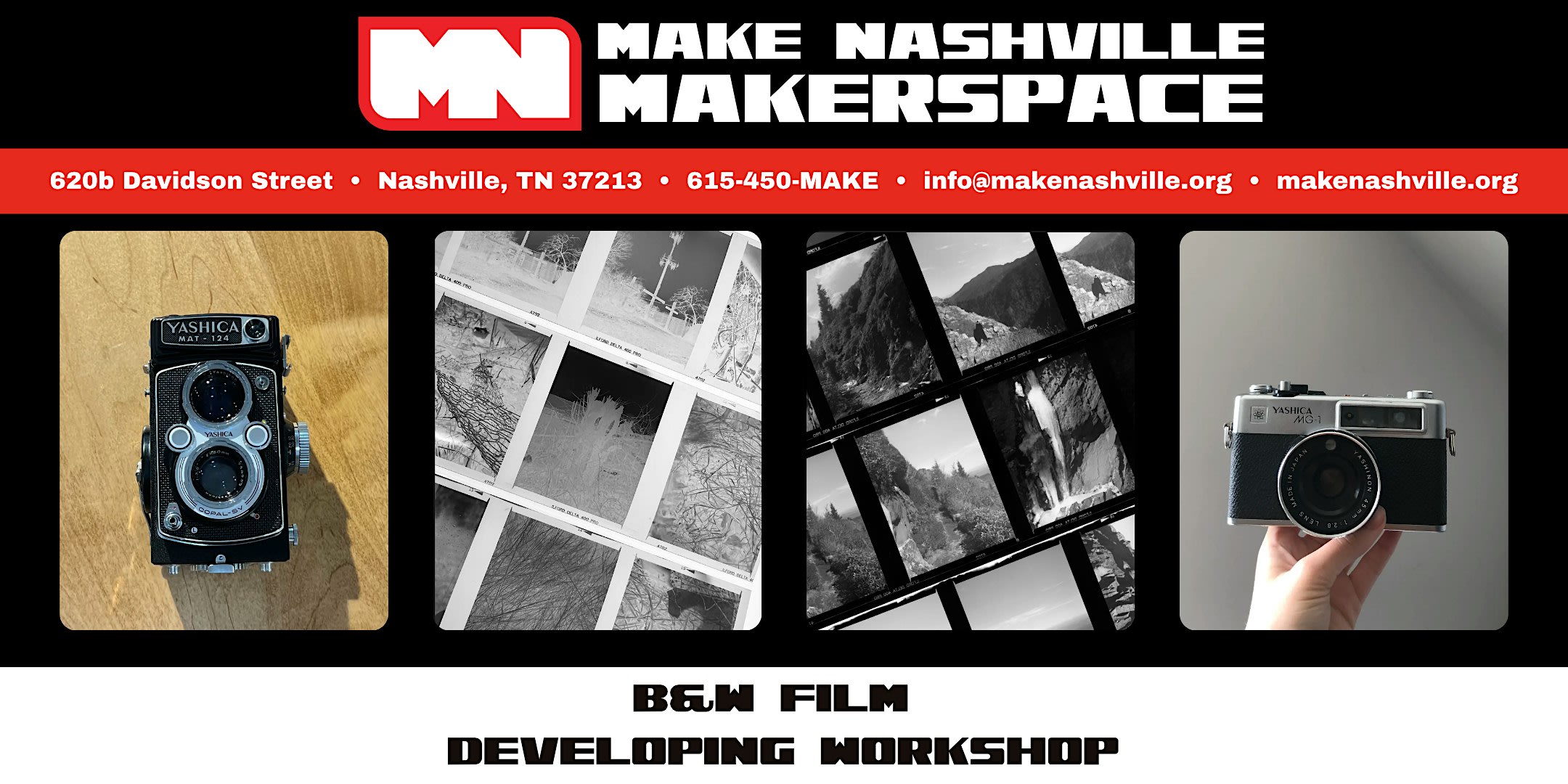 B&W Film Developing Workshop