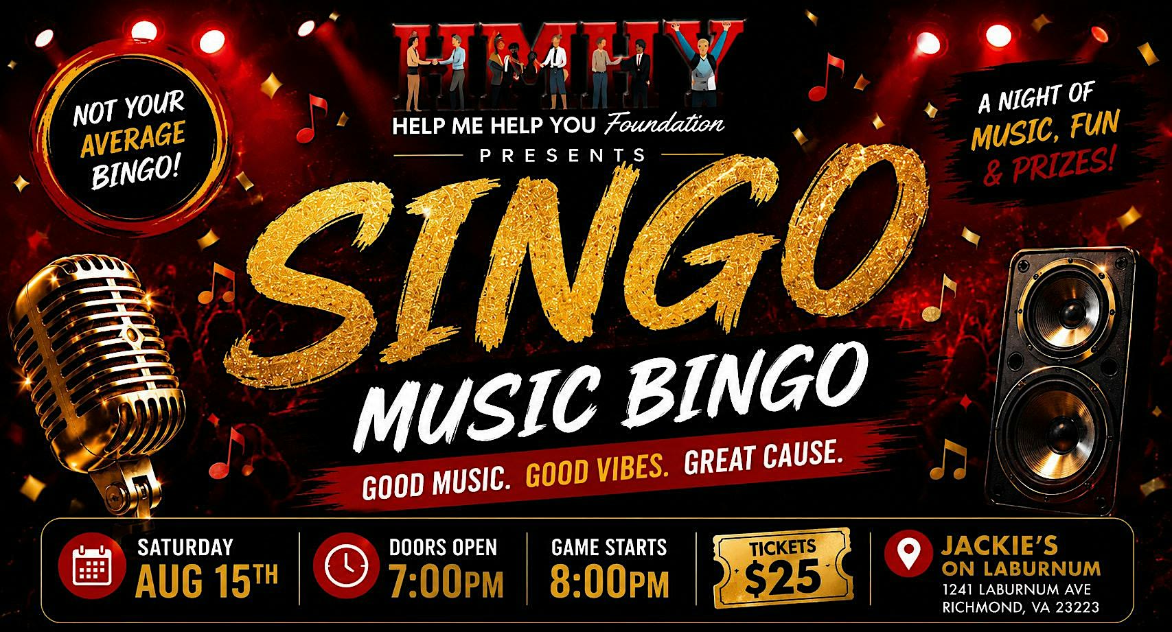 Singo Music Bingo