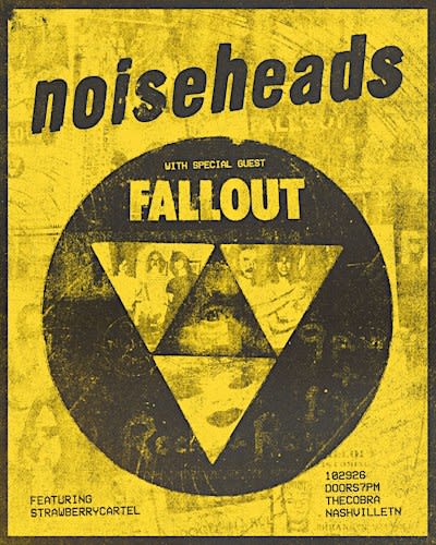 Venue: Noiseheads I Strawberry Cartel I Fallout