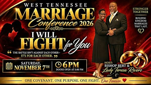 West Tennessee Marriage Conference 2026 "I Will Fight For You"