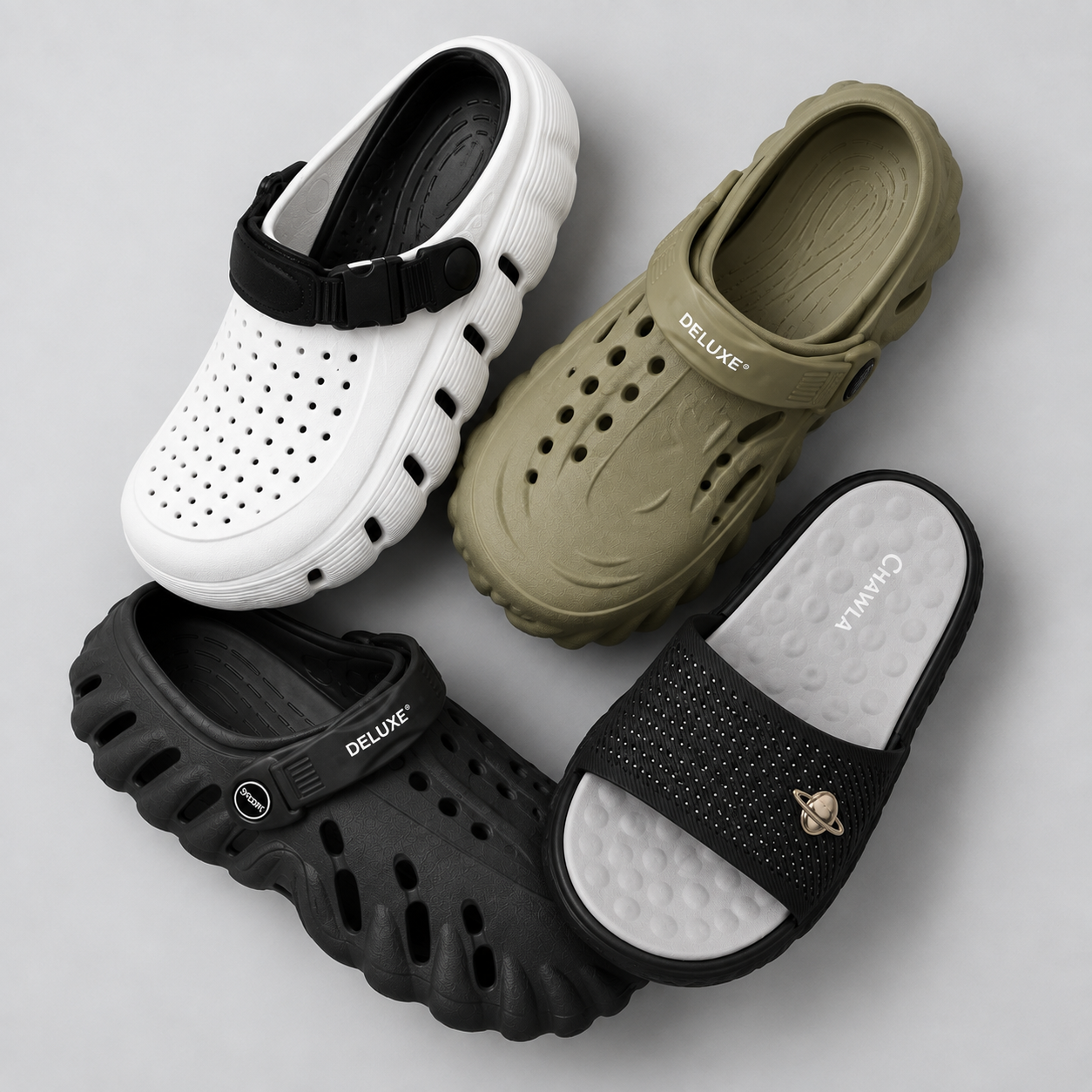 Crocs — all day comfort, anywhere