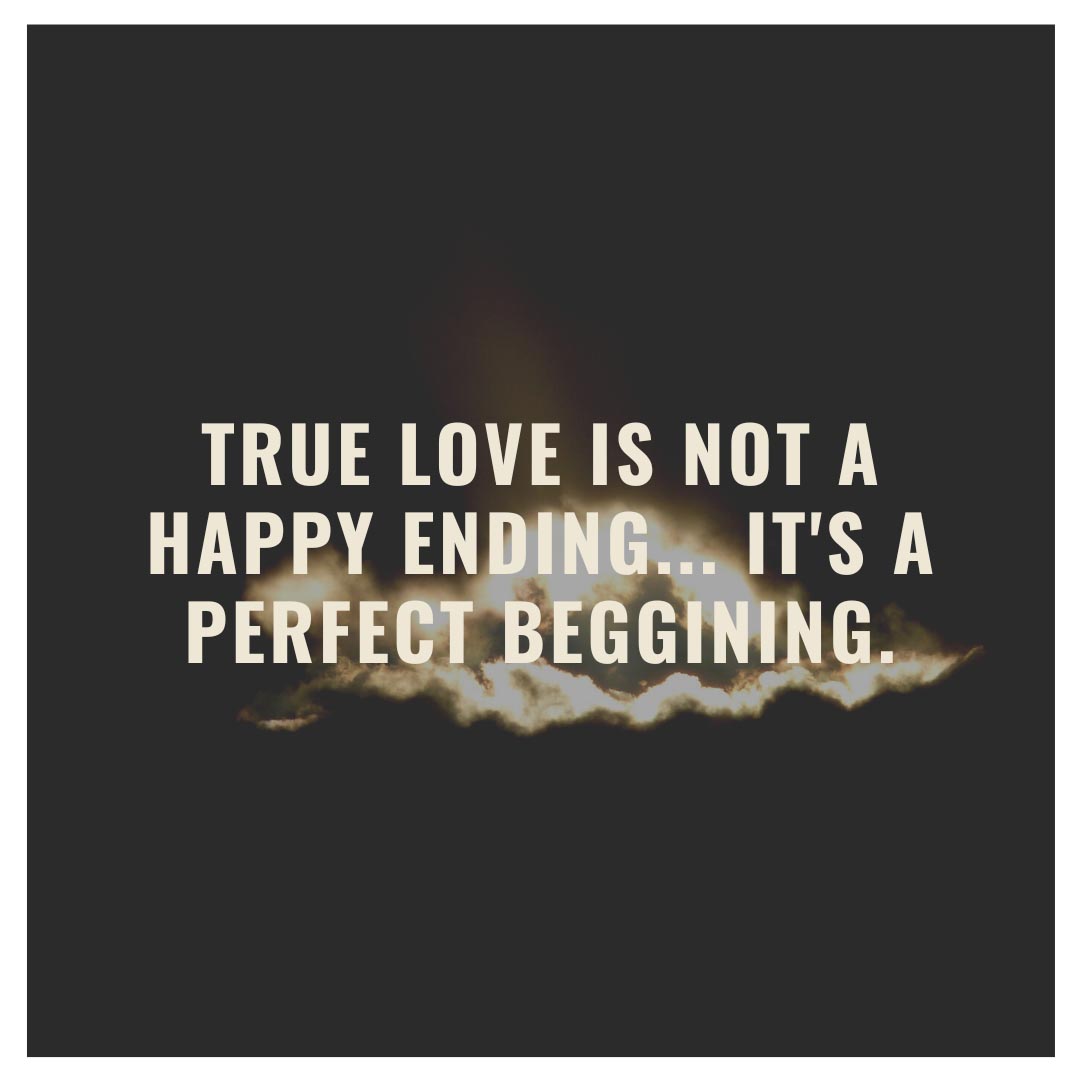 True love is perfect beginning