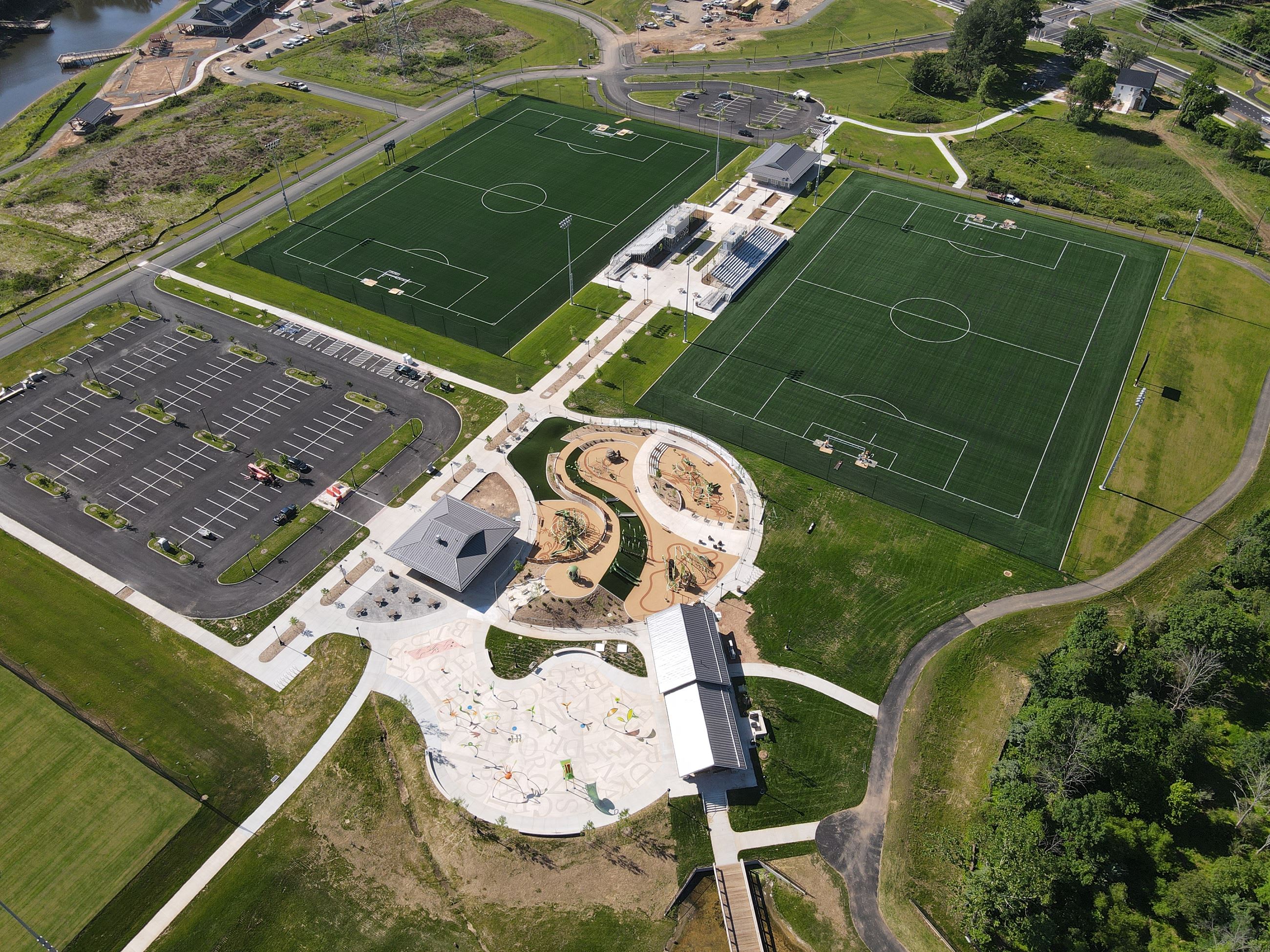 Abundant Playgrounds and Sports Courts