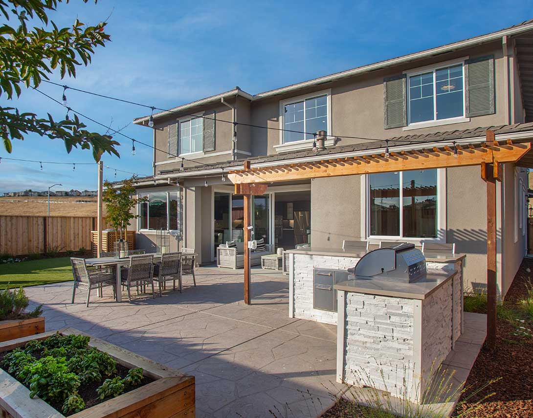 Spacious Backyards