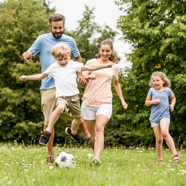 Green spaces and luxury amenities make outdoor activities an every day part of life.