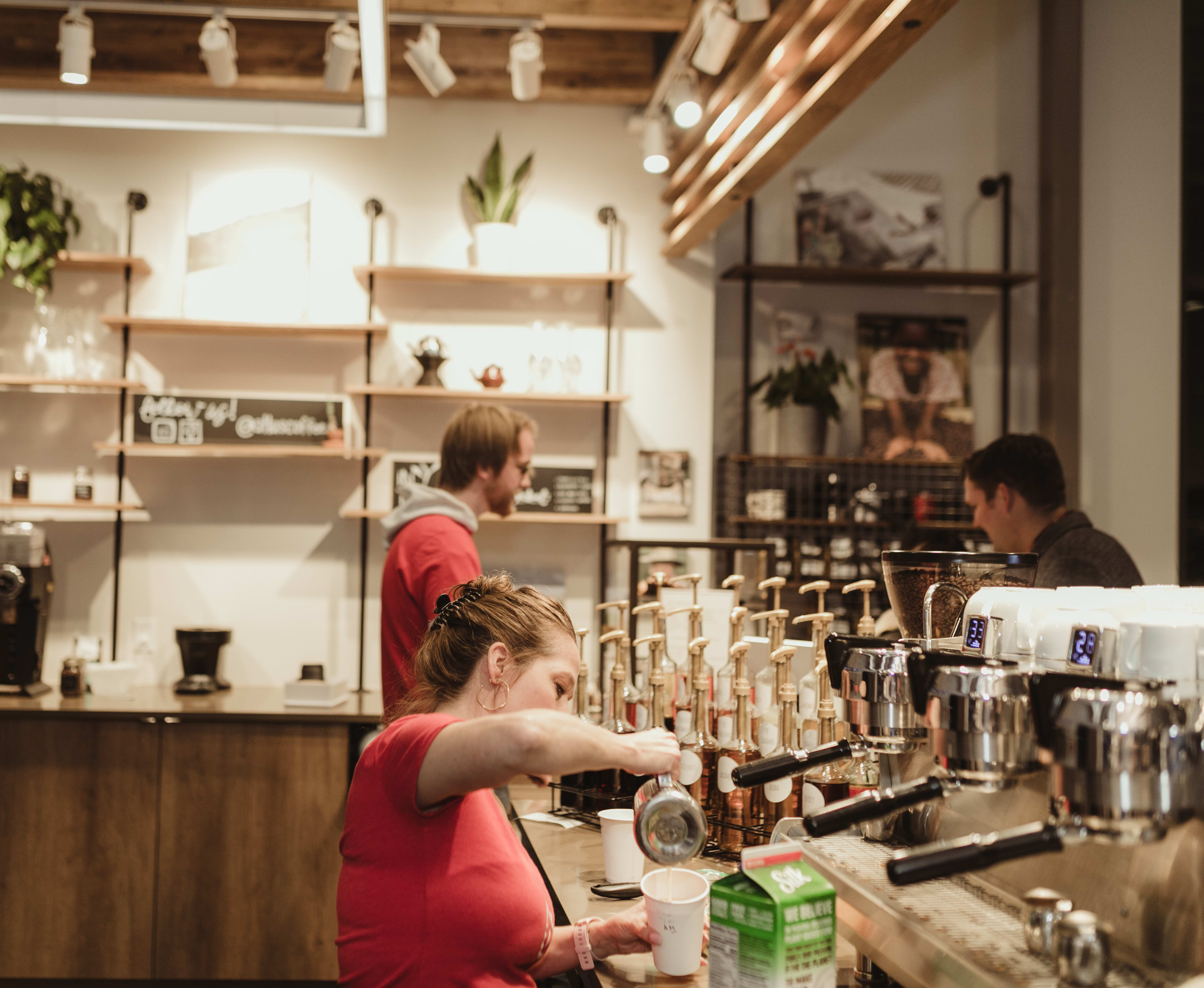 Atlas Coffee – your daily spark for connection, caffeine, and irresistible neighborhood energy.