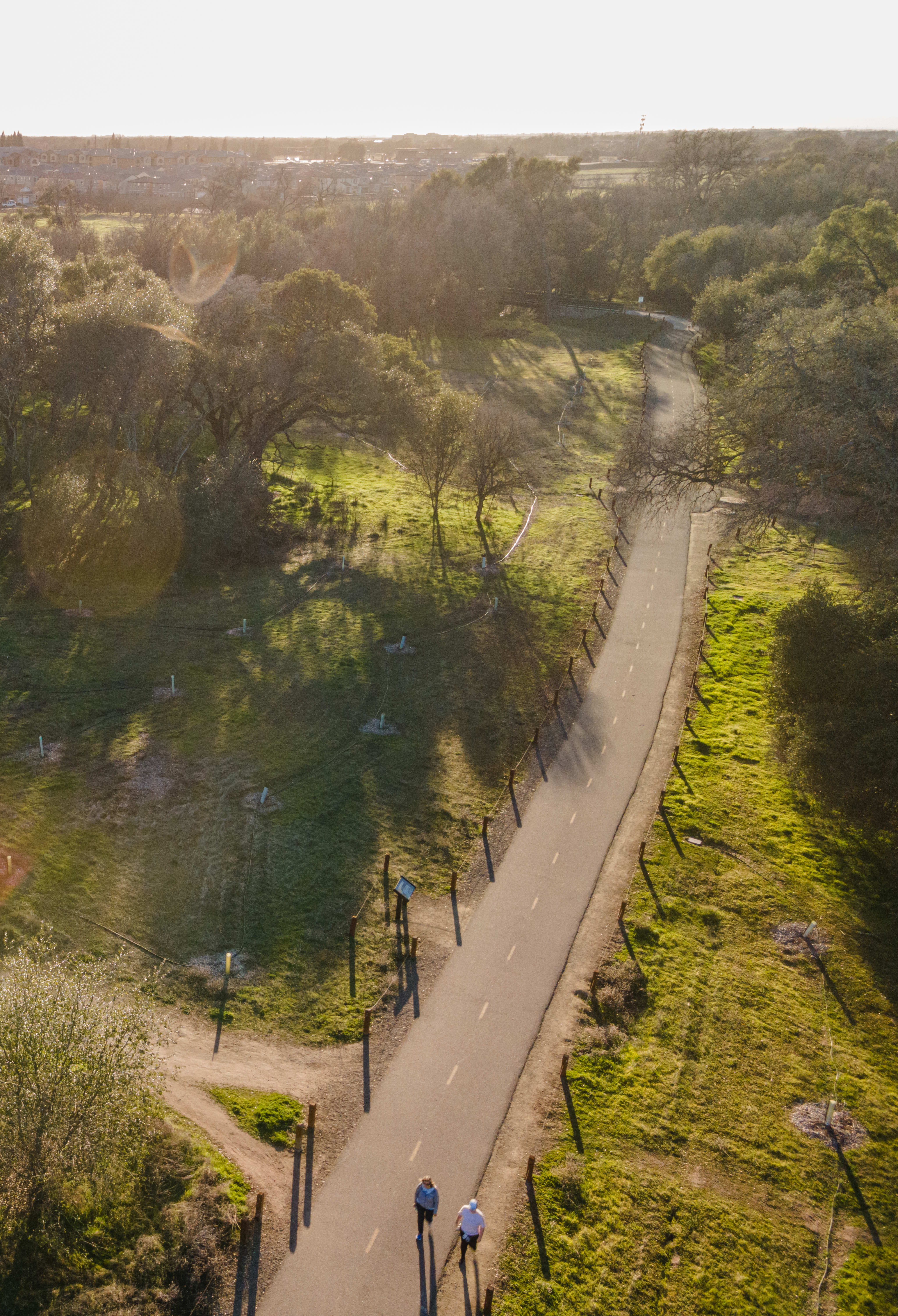 Enjoy scenic biking and walking trails just steps from your door, connecting you to nature and community.