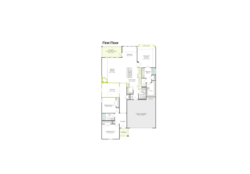 The image appears to be a floor plan or layout of a residential property, with various rooms and spaces labeled, such as the living room, kitchen, and bedrooms.