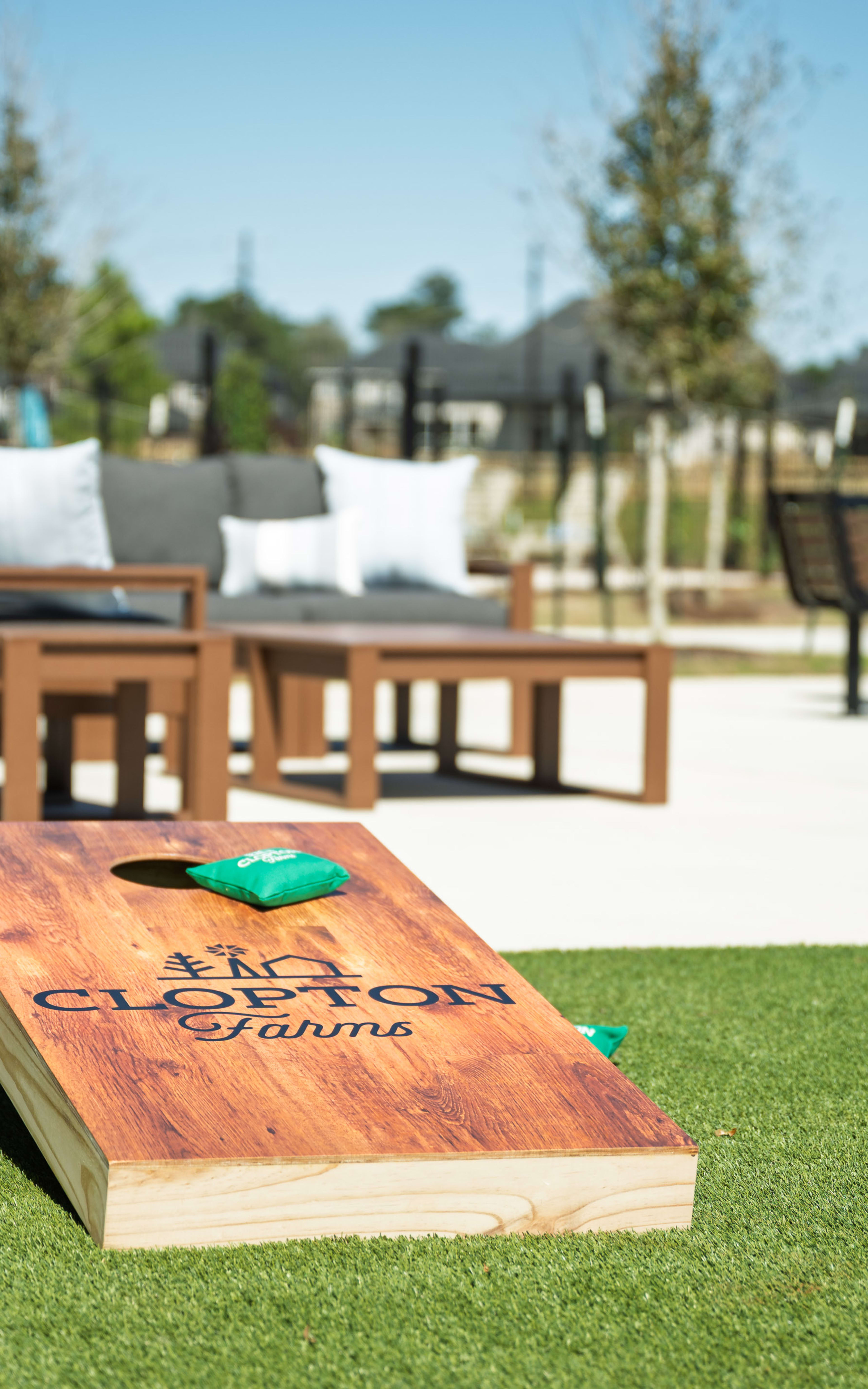 Play, laugh, and explore—the playgrounds at Clopton Farms bring family fun closer to home.