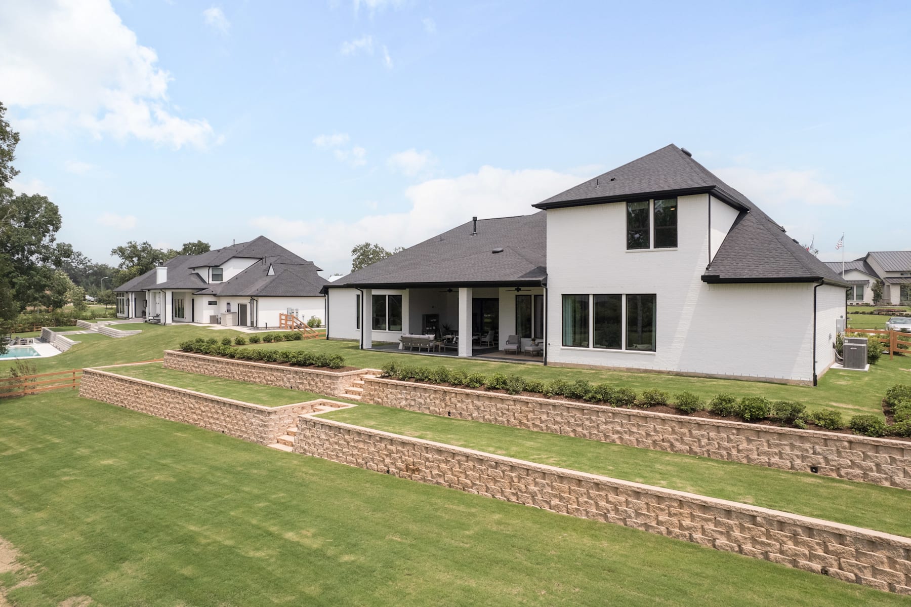 Wake up to tranquil wooded landscapes, expansive yards, and homes designed to make everyday living bright and inspiring.