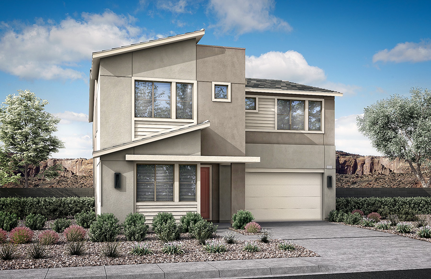 Elevation B | Contemporary