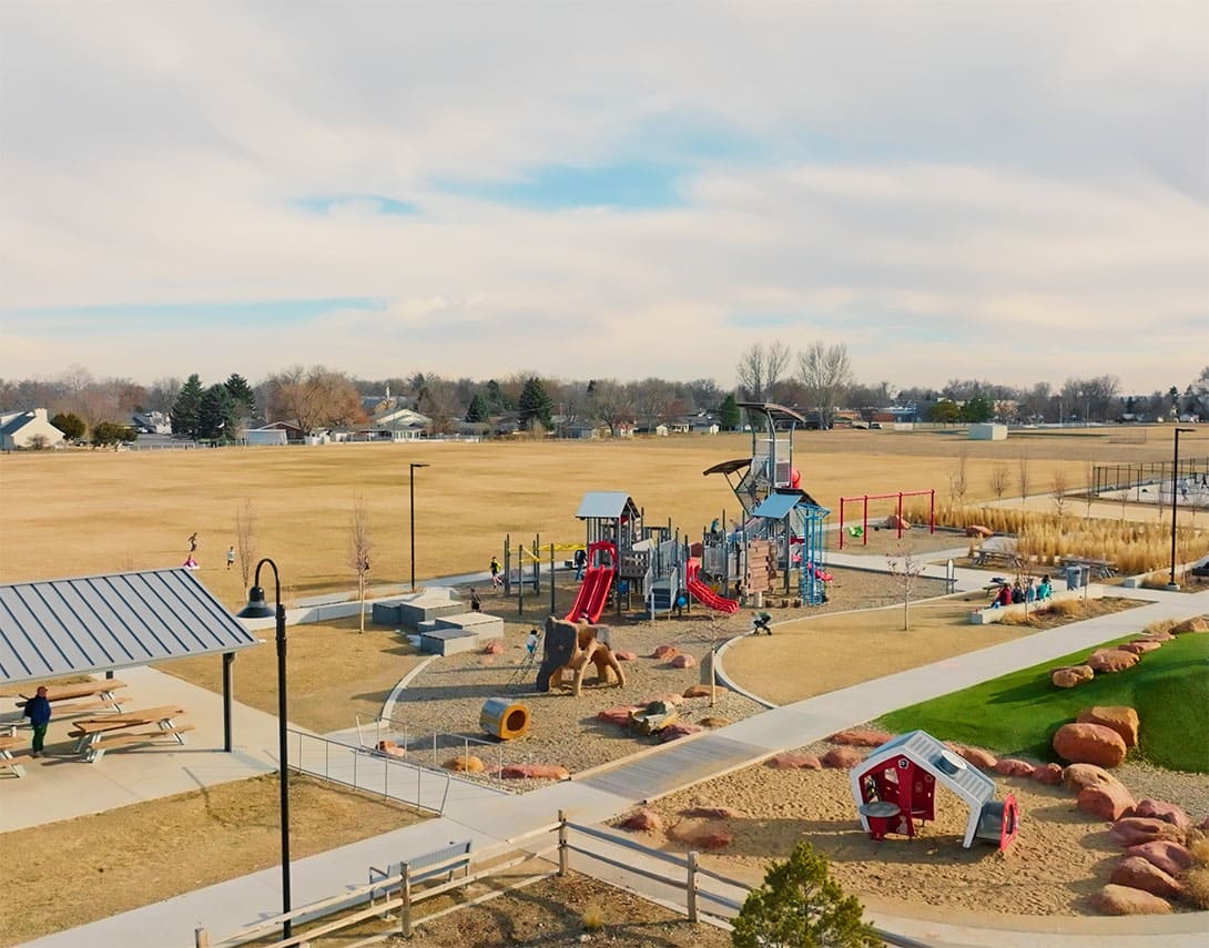 Laughter and fresh air come together at the community park, inviting you to unwind, connect, and simply enjoy life.